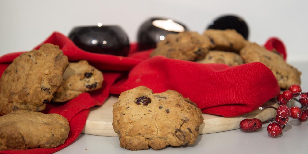 Witte Chocolade Cranberry Cookies